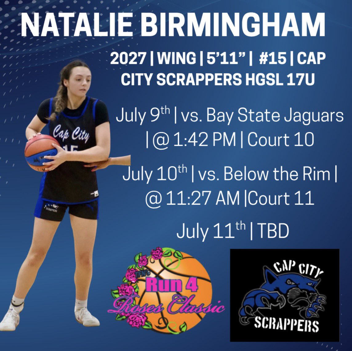 natbirmingham15's tweet photo. Run 4 Roses schedule!! 💪💪@CapCityAAU https://t.co/jgS0EgfqFi