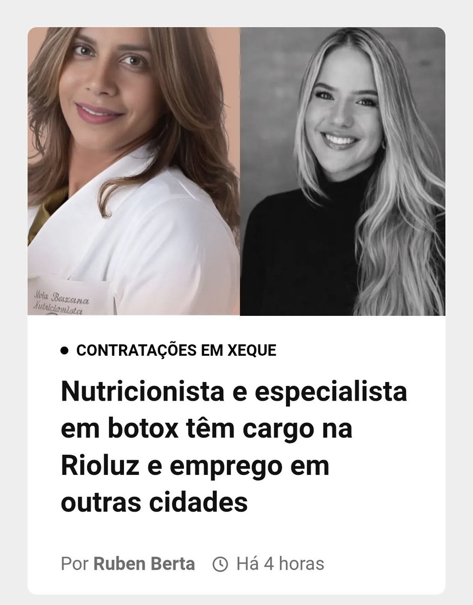 ruben_berta's tweet photo. A nutricionista Silvia Bazana estava desde outubro do ano passado ganhando R$ 5,5 mil na RioLuz, da prefeitura do Rio. Ao mesmo tempo, tinha cargo em Itaguaí e Engenheiro Paulo de Frontin. Hj, dias após a reportagem que publiquei, foi exonerada da RioLuz. Sigamos. https://t.co/N2Cp4Fw7AP