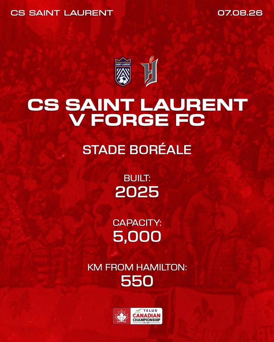 ForgeFCHamilton's tweet photo. Away days in July 🤩 https://t.co/C7kzuV3I89