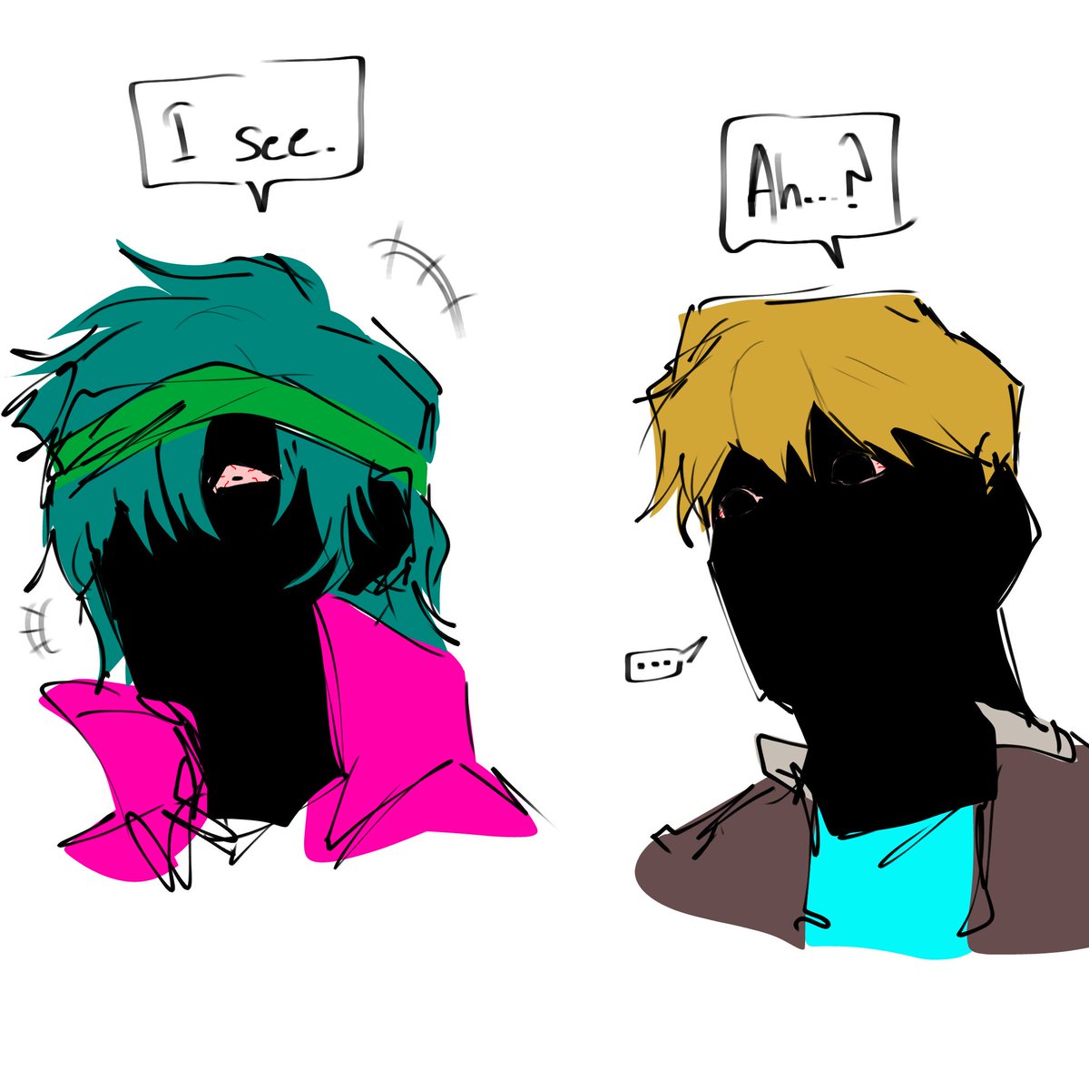 IloveHOTLINES's tweet photo. 👁👁(I love drawing Jacket with soulless eyes.) 
#hotlinemiami https://t.co/blv0JMRhJc