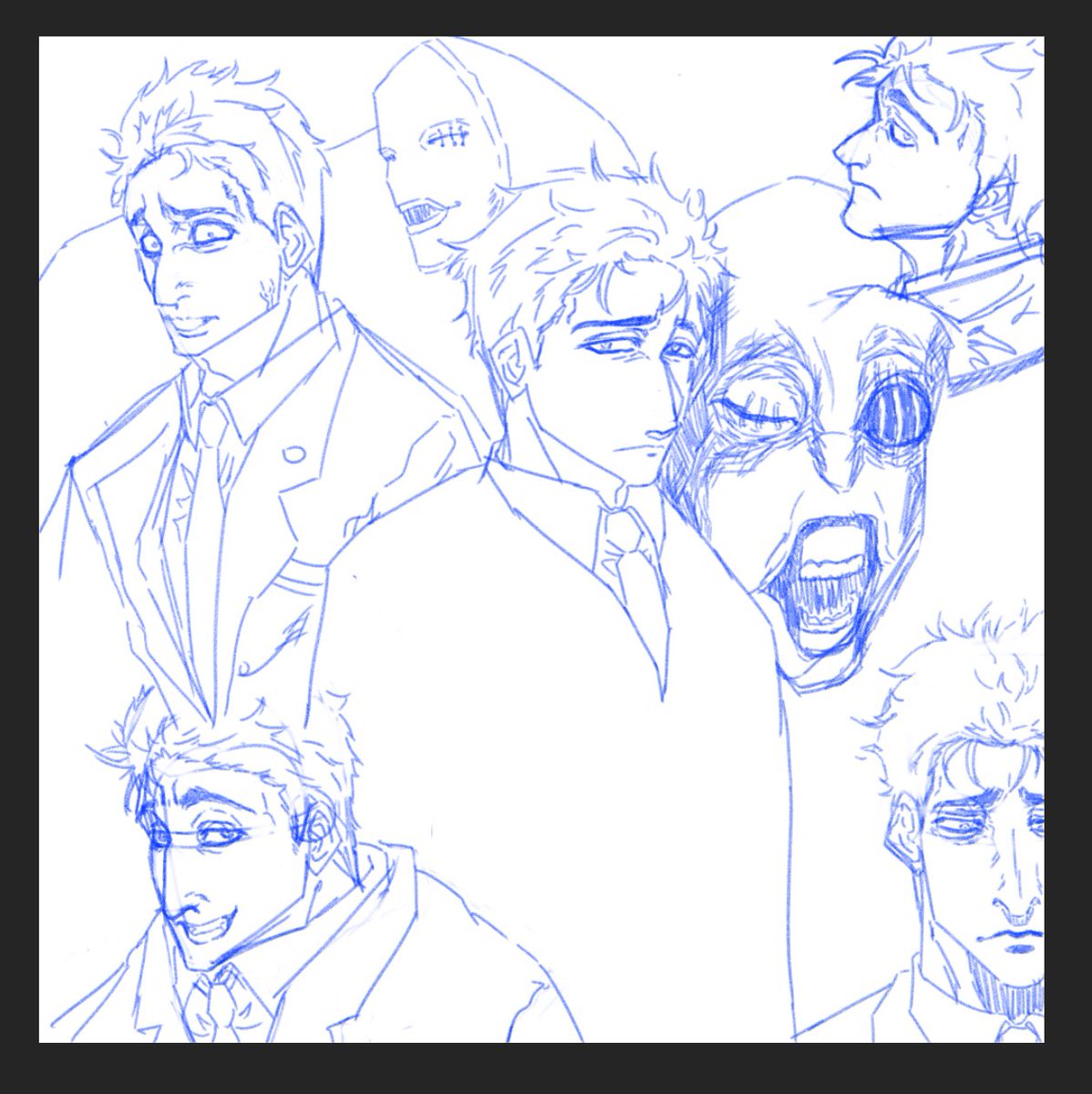 Kyixer's tweet photo. Fairly new to digital art. 

#WIP #jjk #digitalartㅤㅤㅤㅤ https://t.co/fm4bqAEADF