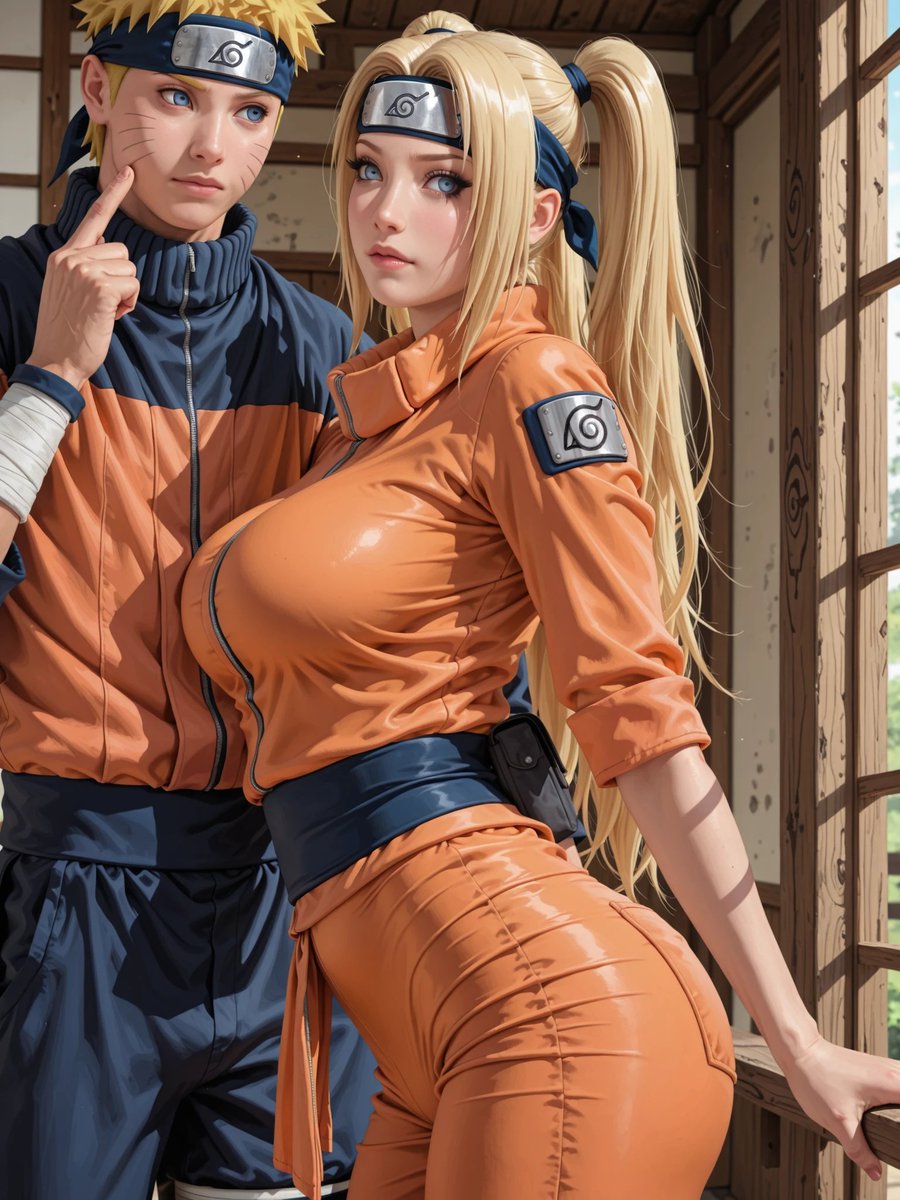soulforged77's tweet photo. #FanartFridayAI by @rogue_mai and @soulforged77
#FunWithFriendsFridayAI by @rogue_mai and @soulforged77 

Naruto and Naruko, ready for fun, or to get into trouble. https://t.co/BhaZfBI1Lu