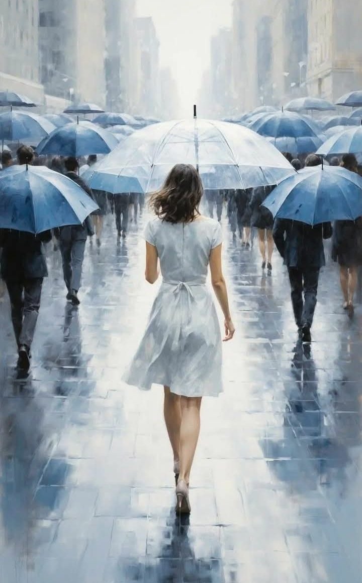 1An_Lahza's tweet photo. "Yağmur ne de güzel siliyor,
Bir daha dönmeyeceklerin
ayak izlerini..." 💫💙💫 https://t.co/PdFARRTm9f