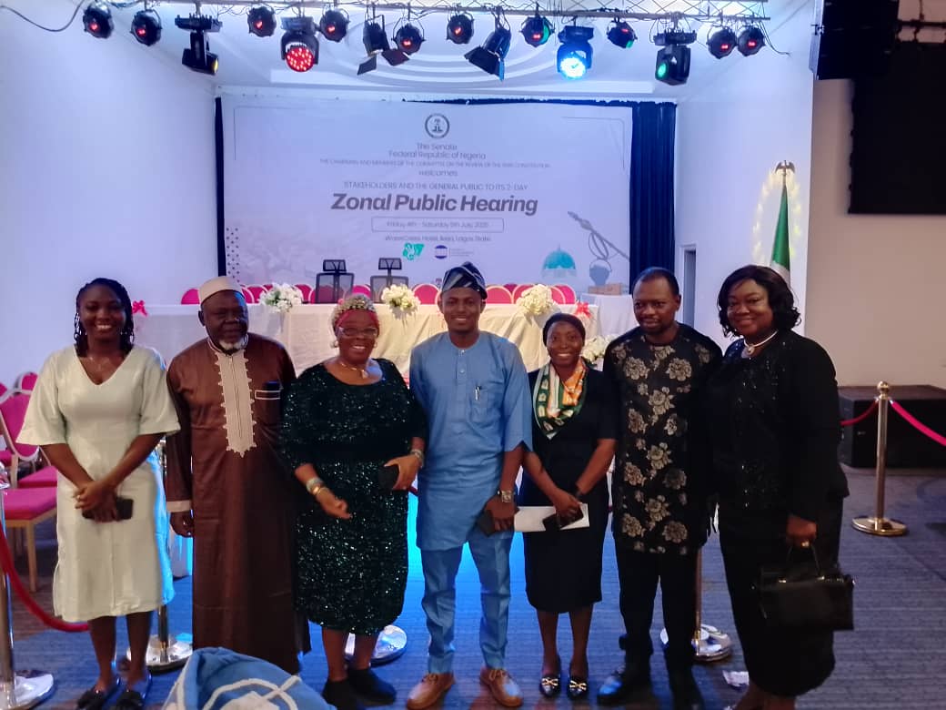 yelotan's tweet photo. A year ago, I had the privilege of participating in the Senate Committee on the Review of the 1999 Constitution Zonal Public Hearing held in Lagos to advocate for Inclusive Governance through the Reserved Seats for Women
#ReservedSeatsBill #ConstitutionReview #WomenInLeadership https://t.co/Jscc36E9di
