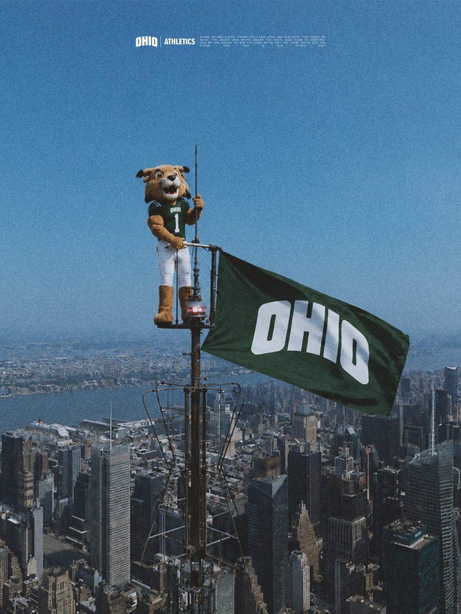 OhioBobcats's tweet photo. OU, OH YEAH❕ https://t.co/oupn2tzFNo