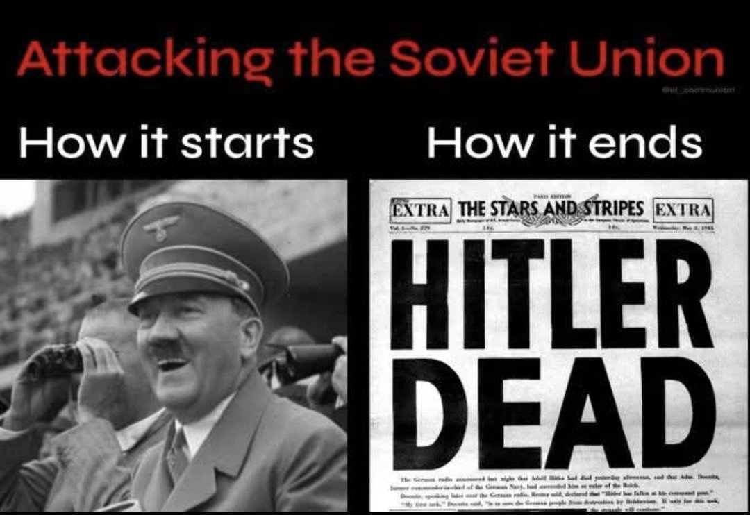 ItsLulu_7's tweet photo. The Soviet Union helped save the world from the Nazis https://t.co/EcZgs1fi5x