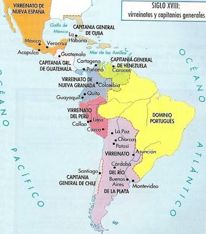 pixelbord's tweet photo. @Dios_Tollotzinx Pero bolas tristes, prácticamente todo el territorio americano estaba dividido en virreinatos, con esa excusa nadie fue colonia. El de la Nva España abarcaba todo lo que hoy es México, EEUU pero también Guatemala, Belice, El Salvador, Honduras, Nicaragua y Costa Rica. Sí, latino. https://t.co/4X1Be1q8sy