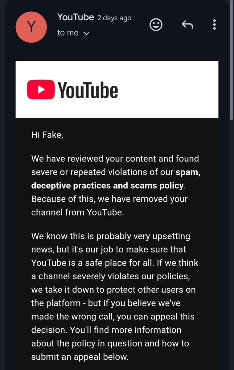 bikerrrbro's tweet photo. Hi @TeamYouTube, I received a DM response from you 3 days ago regarding my channel removeds, but I haven't received any further update. My channel removed due to a misunderstanding. Please check my DM and review my case as soon as possible. Thankyou https://t.co/zK82imlbNh