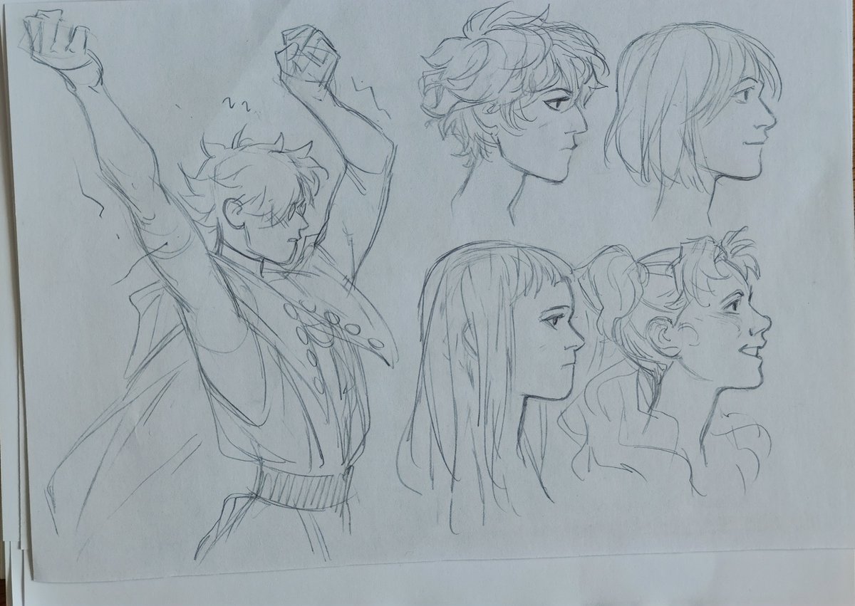 KaySD999's tweet photo. #Δ帽子 #witchhatatelier Sketches https://t.co/aMbcU0sP60