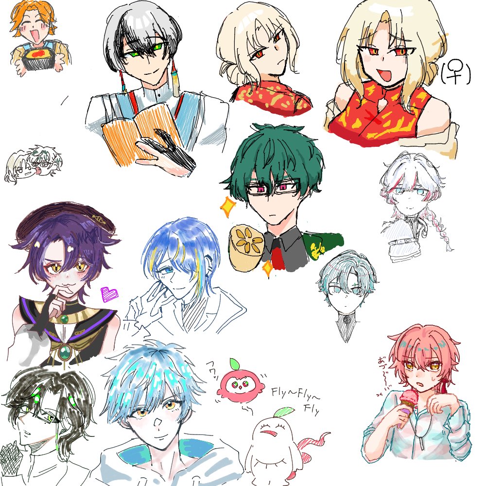 f_fjau's tweet photo. 絵チャありがとうございましたー！！！！ https://t.co/sforwywV9y