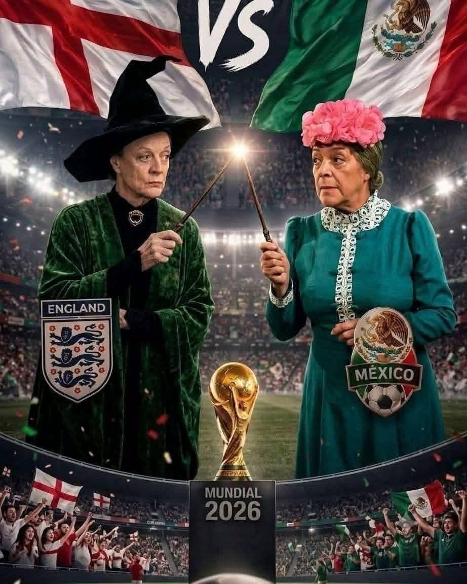 faronoticiasqr's tweet photo. 🇬🇧 Inglaterra presume siglos de tradición en magia

🇲🇽 Pero nosotros tenemos a la Bruja del 71... 

Eso más millones de mexicanos gritando al unísono "no estan solos" lo que veremos el próximo domingo  ⚽ https://t.co/E999gUMDse