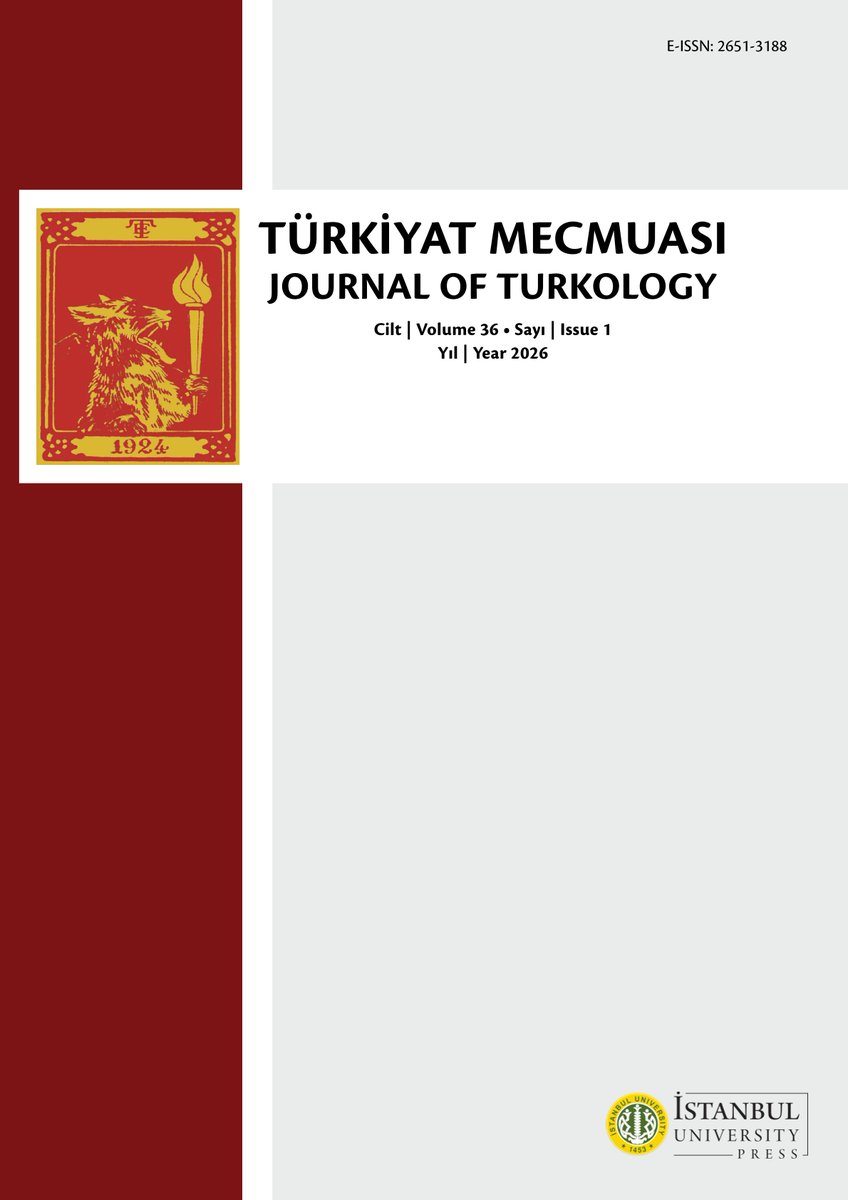 iuturkiyat's tweet photo. 📌 Türkiyat Mecmuası'nın 36/1 (Haziran 2026) sayısı yayımlandı.

📎 Dergimizin 36/1 sayısı için https://t.co/UhBOJZBHk4 https://t.co/QY1OvTBpdi