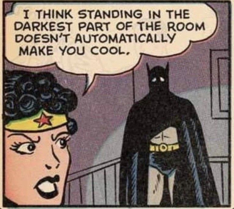 Keshazatara's tweet photo. This panel is so funny to me because why does bro genuinely look sad😭😭(Super Antics #9) https://t.co/UZU3ytOzdb
