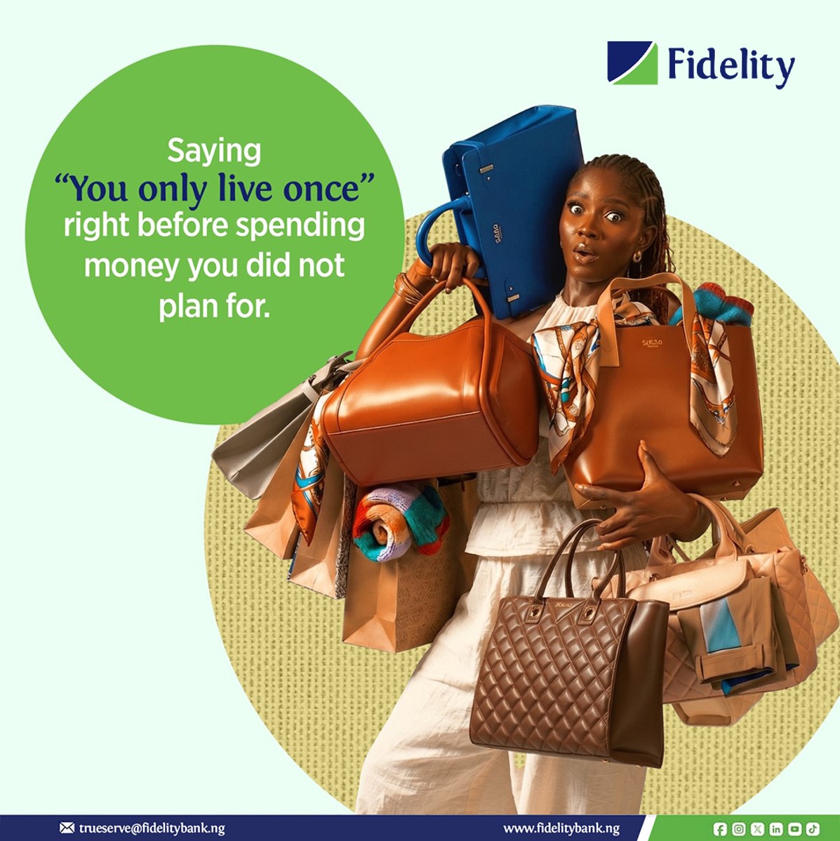 fidelitybankplc's tweet photo. Hey Fidfam, TGIF! ๐
The weekend is here, but first... letโs do a quick money audit.
Swipe to see some of the financial red flags slowing down your monthly goal
1/2
#FidFinancialLiteracy #WeAreFidelityBank #TheLifestyleBank https://t.co/2leEq1smfY