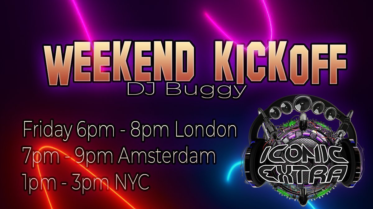 iconicextra's tweet photo. Are you ready for the weekend? No? Need some help?! Start by listening to Iconic Extra on this Friday night! https://t.co/zUgQ1rugpS #FridayVibes #TGIF #dance #music #indieradio #internetradio #communityradio #fridayfeelings #weekend #ETS2 #ATS #FS25 #GTA5 #worldcup #summer https://t.co/3esNtrAB4p