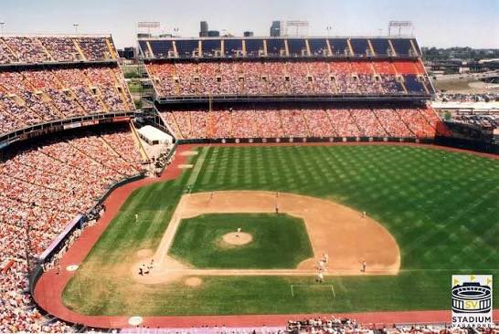 NDNorm1996's tweet photo. @Super70sSports The original Mile High Stadium for the first couple seasons of the Rockies before Coors was built. The stands could slide in and out depending if it was football or baseball. https://t.co/IJRMDVbJ8K