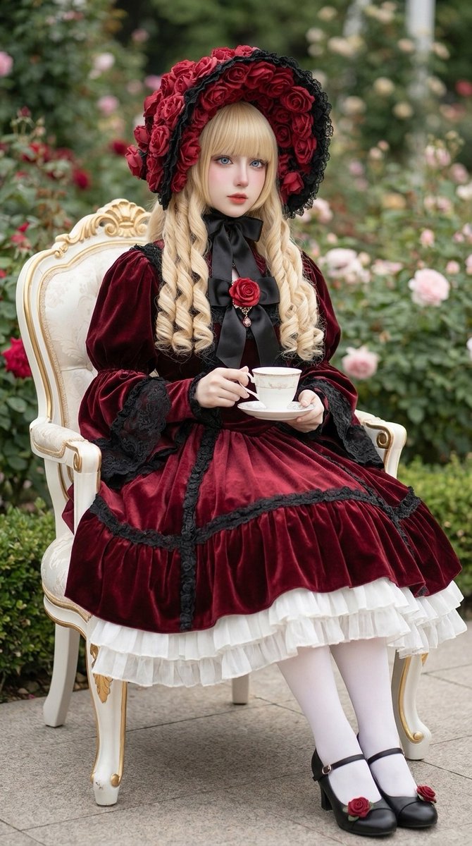 ren_neco222's tweet photo. 薔薇のお姫様🥀⋆ https://t.co/1NODwucQUq