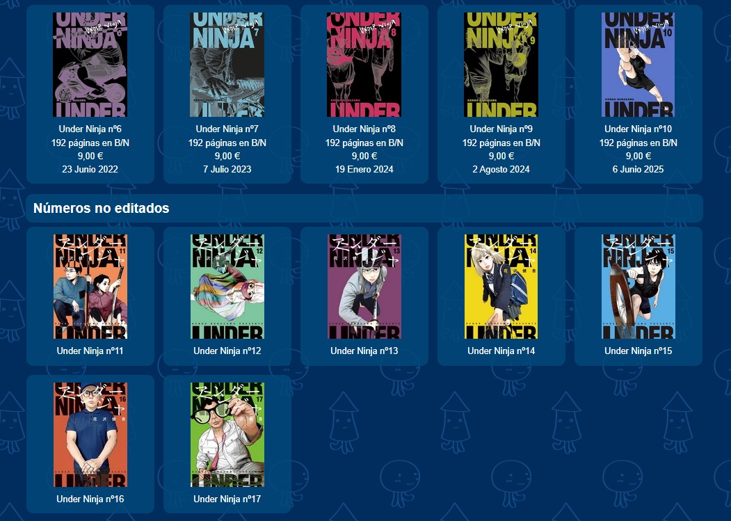 PlasticBambo0's tweet photo. @NormaEdManga Muchas novedades, sí, pero a ver si continuáis con las que tenéis pendiente. Under Ninja la tenéis abandonada, el último tomo publicado hace más de un año y el ritmo de publicación es desesperante. Como consumidores deberíamos estar informados y saber que está ocurriendo. https://t.co/BfGWf4shfb