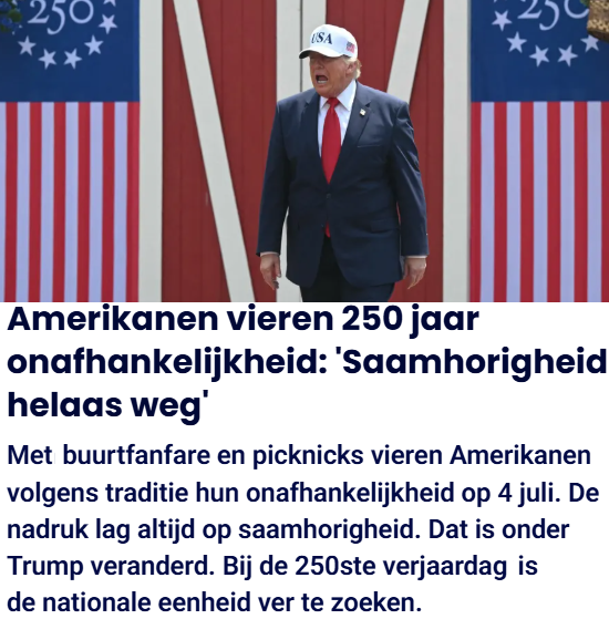 Matthijs85's tweet photo. "Hoe is het in godsnaam mogelijk dat we, na 250 jaar, onze onafhankelijkheid van een koning vieren, maar nu in feite weer een koning hebben?" https://t.co/8YW9YEy688 🇺🇸 #eenvandaag https://t.co/Zq0ZmTeLAK