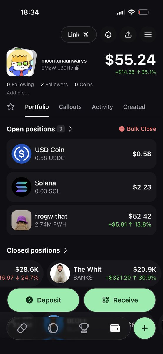 Cryptosmartass1's tweet photo. @Pumpfun Do I have a chance to win👀 https://t.co/6EEQuvHdCq