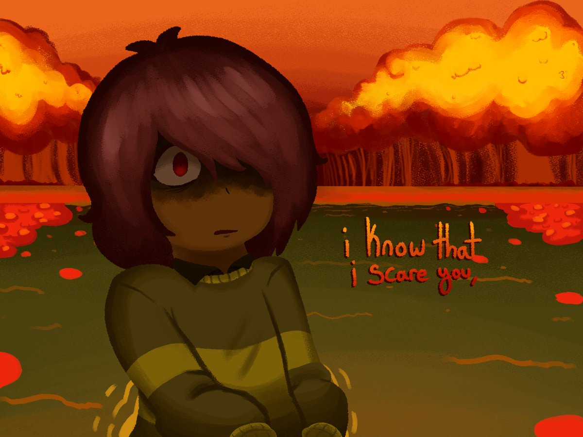 sosappharine's tweet photo. #deltarunespoilers #deltarune #kriselle
you don't even know who i am https://t.co/vCHgvKWsSG