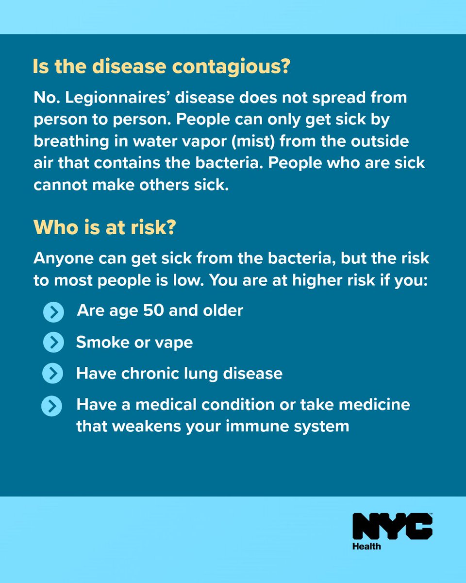 We're investigating a cluster of Legionnaires' disease on the