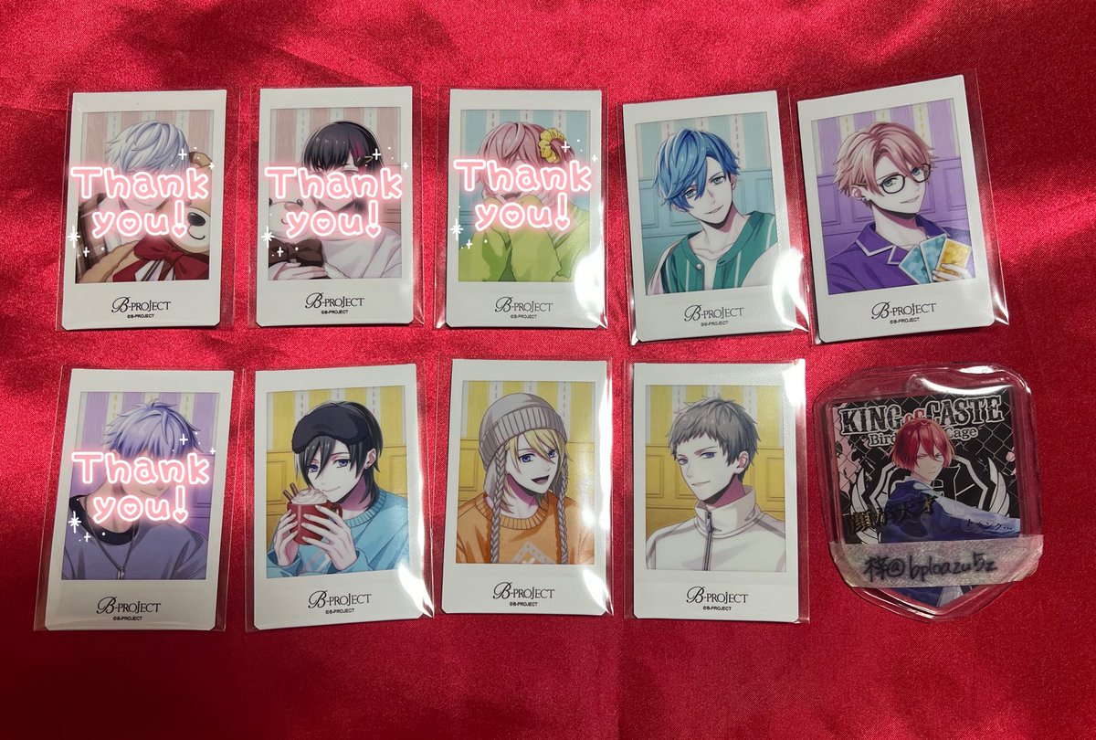 bploazu5z's tweet photo. 交換》 B-PROJECT Bプロ チェキ 特典 ブロマイド  Private Room サイン 箔押し

譲→✧愛染 増長 釈村 唯月 遙日 不動 殿
求♡音済 （不動ノーマルチェキ1）

郵送

✧は他含むお取引
一部FF様分で探しております

お気軽にお声掛けください🙇‍♀️ https://t.co/UwgFKWZpmZ