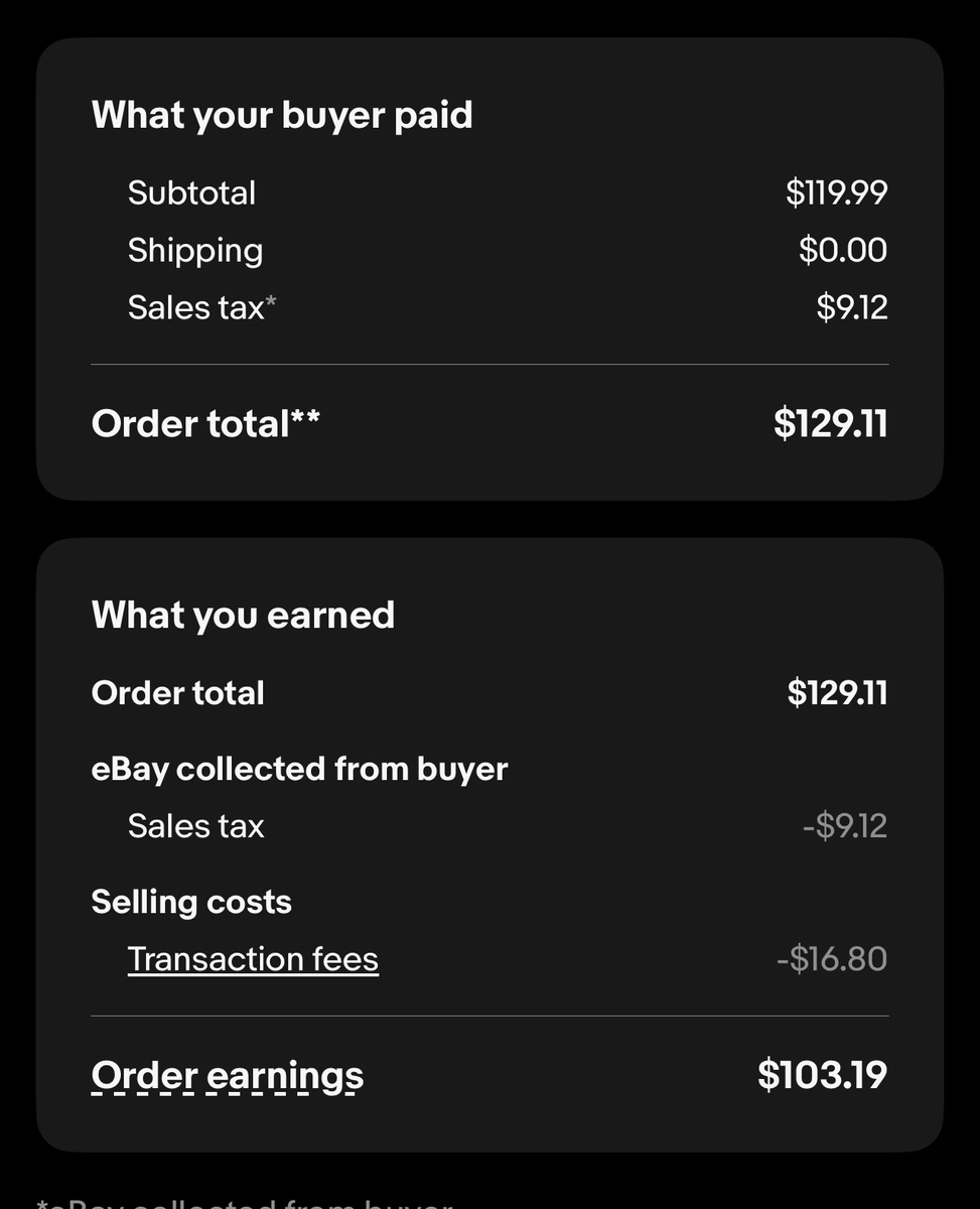 EverydayResell's tweet photo. 🔥Quick update on my Sell Similar tip🔥 

Just sold 2 stale listings:
One dead for almost 3 months → sold in 3 days
The other dead for nearly a month → sold in 2 days  

Both sold $20 higher than my previous dropped price (I relisted at current market value).

End + Sell Similar + fresh item ID + small title tweak + new hero photo = real Cassini boost. The method works.

Who else is getting fast wins with this? Share your results or other eBay tips below 🙏

#eBayTips #eBaySeller #Reselling