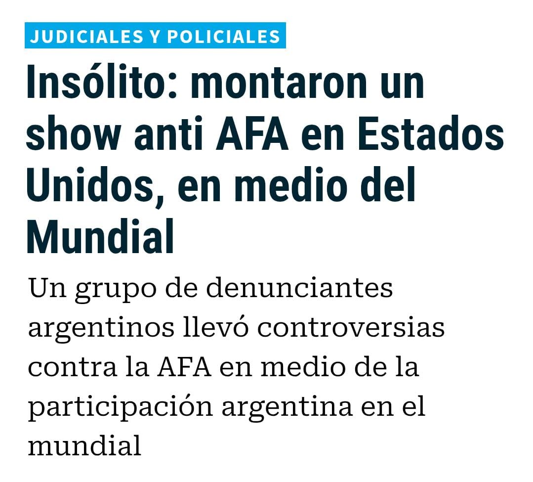 AntonioLaje_'s tweet photo. 🔥‼️Una nueva embestida contra la AFA, ahora en plena Copa del Mundo.

👉🏼 Tofoni, Nicolás Pizzi y Yofe son quienes están detrás de esto, en un claro sabotaje a la Selección y a la ilusión mundialista.

El motivo es claro: se quieren quedar con la AFA para manejar el fútbol argentino.