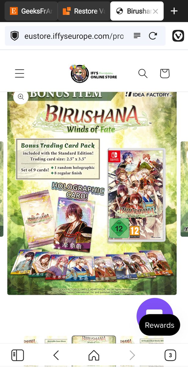 CrazyMiniSis's tweet photo. Birushana FD random gacha#

Luck follows me even when it comes to random gacha rolls. Got Yoritomo onii-san as the special card 🙏 https://t.co/oC1gQgeJOr