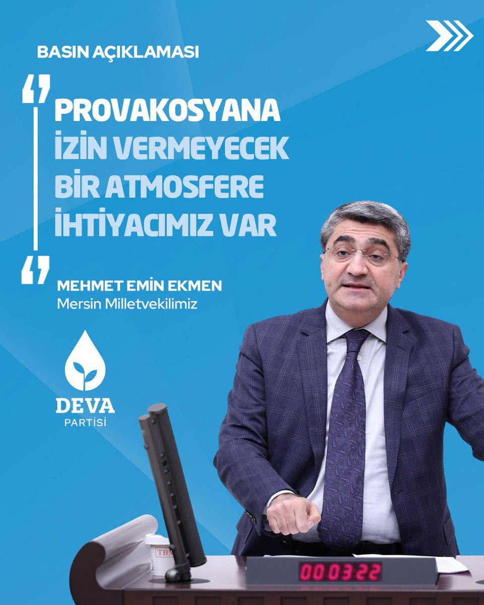 devapartisi's tweet photo. Mehmet Emin Ekmen: “Bütün vatandaşlarımızın kendisini aynı güvenlik içinde ve aynı eşit vatandaşlık hissiyle yaşayabildiği bir ülkeye dönüştüğümüzde büyük iç barışı hayata geçirmiş olacağız.

Madımak örneğinde olduğu gibi, kurgulanmış bir provokasyon harekete geçtiğinde dahi insanların bu provokasyonlara kapılmadığı, demokratik, hoşgörülü, çoğulcu ve barış içinde bir Türkiye'yi inşa etmek zorundayız.”