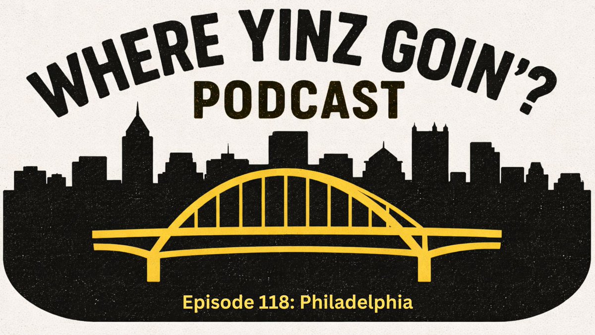 WhereYinzGoin's tweet photo. Episode 118 of the โWhere Yinz Goinโ?โ Podcast celebrates #IndependenceDay in the #CityOfBrotherlyLove: #Philadelphia. Learn about #IndependenceHall, the #LibertyBell, the #ReadingTerminalMarket, & more. Thanks to Amanda for joining me.
Spotify Link:
https://t.co/BjZKHWymWP https://t.co/3Ve4tDFxrC