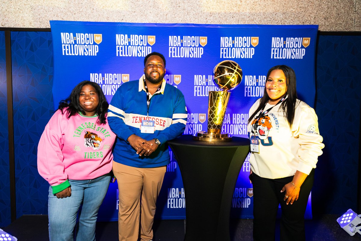 TSUedu's tweet photo. On and off the basketball court, TSU alumni are making major plays. 🔥🏀

Congratulations to Sydney, Miles, and Peyton on being selected for the NBA HBCU Fellowship, earning internships with the @hornets @DetroitPistons , and @utahjazz.
 
Read more here: https://t.co/t9o9seubWd https://t.co/ZVpenKQbqd