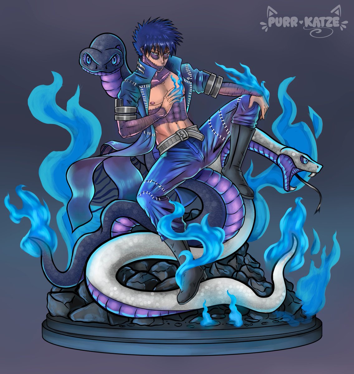 Daff_katze's tweet photo. #DABI #MyHeroAcadémia #nsfwㅤㅤ #villian #toyatodoroki https://t.co/qBetEzWrkp