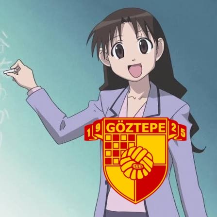 Zirc570's tweet photo. Turkish teams i belive Azumanga Daioh characters would support i made this because im bored https://t.co/00cYZRXB7c