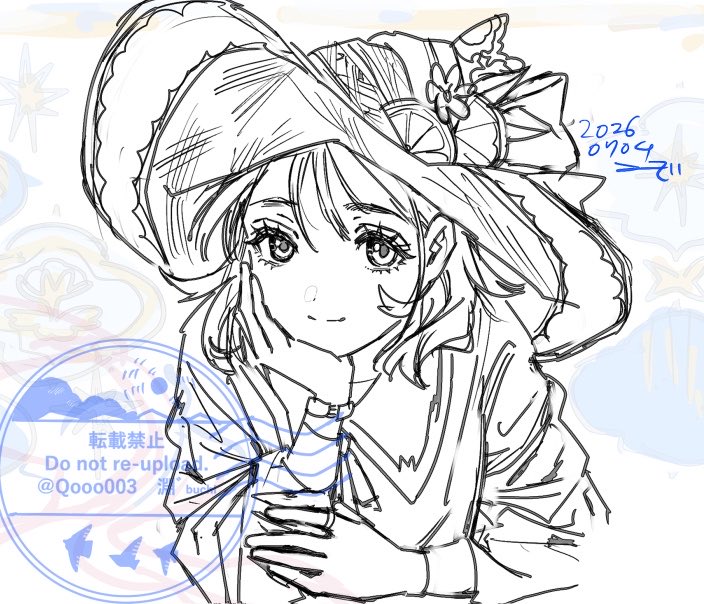 buchi_hamanasu's tweet photo. 線画の下書きのはずなのにまあまあ出来がいいかも https://t.co/xd6TxawYpZ