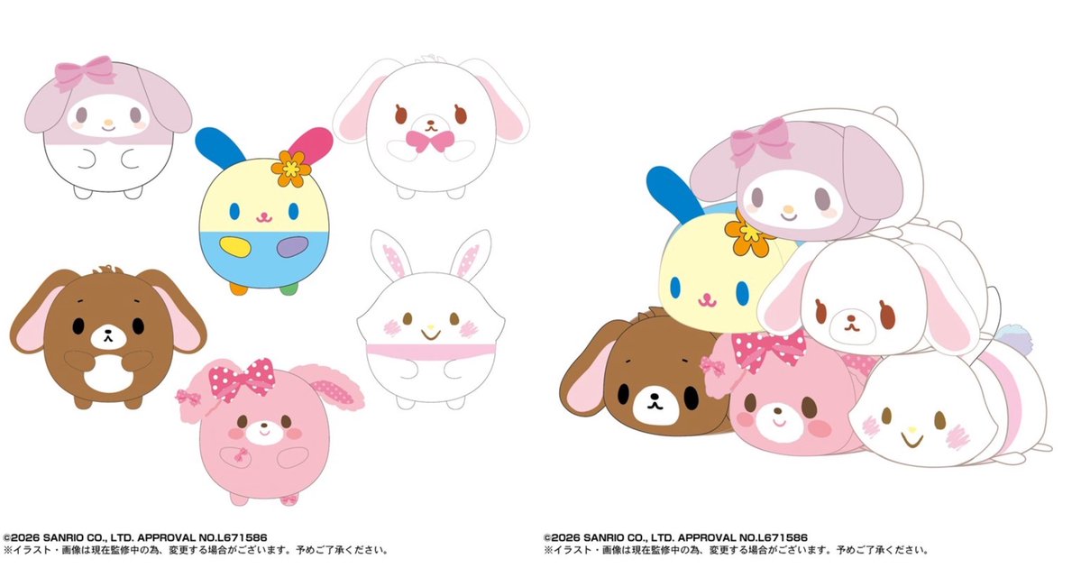 MINEBOO23's tweet photo. 🤩🩷 มัดจำบ็อกละ 400 ฿ เท่านั้น !! 💯✨

#ตลาดนัดsanrio #ตลาดนัดซานริโอ้

🍡 Size 9 cm
🪄 Sanrio Fuwa Kororin / Potekoro Mascot vol.10
⭐️ ผ่อนชำระ / ทยอยชำระได้

ღ บ็อกละ 1890 บาท (รวมส่งกลับ🛳️)
— ✎ ชำระที่เหลือ 5/10/26

ツ ปิดรับ 11/07 หรือจนกว่าของจะหมด
ツ เว็บจัดส่งปลายเดือน 10/2026