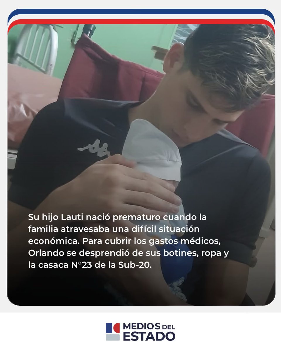 rnpy920am's tweet photo. Detrás del gran momento de Orlando Gill en la @Albirroja, hay una historia de esas que te erizan la piel https://t.co/RIcBYiJvzz