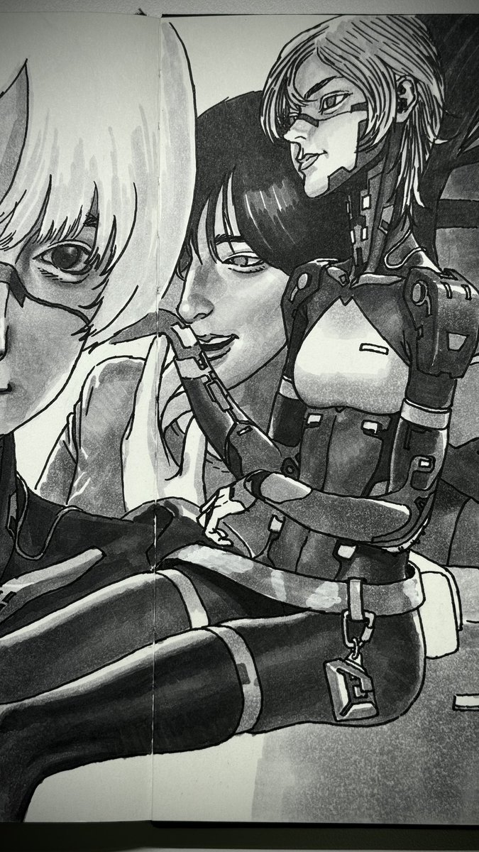 aoyichuan's tweet photo. #drawingart #signalis #SIGNALISfanart #copicmarkers https://t.co/nEGY3rJYYe