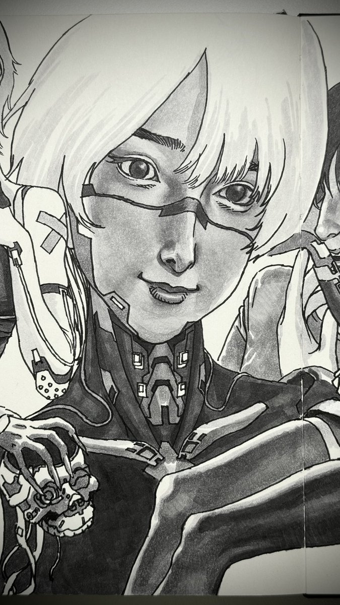aoyichuan's tweet photo. #drawingart #signalis #SIGNALISfanart #copicmarkers https://t.co/nEGY3rJYYe