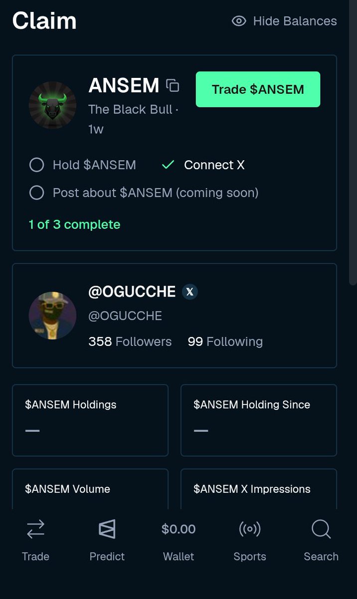 OGUCCHE's tweet photo. @phantom Send my way some $ANSEM they look more beautiful in your wallet https://t.co/YWmGBRvQB4