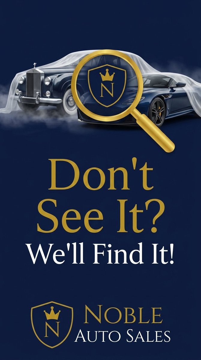 NobleAutoFL's tweet photo. Can't find what you're looking for? We'll go out and source it for you. Auctions, networks, whatever it takes. We've found everything from everyday drivers to luxury SUVs.

Tell us what you need at https://t.co/47smbyyLZh

#CarFinder #UsedCars #DreamCar #CarBuying #AffordableCars https://t.co/sHrJ6aKmsI
