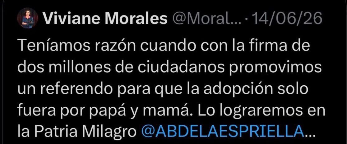 eravelasco's tweet photo. La llegada de Viviane Morales al Ministerio de Educación es una declaración de intenciones contra la educación sexual, los derechos de las mujeres, la diversidad y la educación laica. 

¿Qué educación libre, crítica y reflexiva puede ofrecer una fundamentalista anti derechos que tiene como bandera negar el ser de otros? 

Desde ya estamos preparándonos para defender la educación y la dignidad. @PactoCol