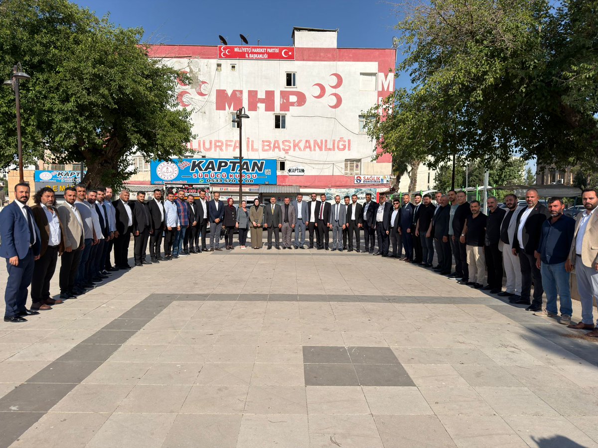 Sanliurfa_MHP's tweet photo. Milliyetçi Hareket Partisi Haliliye İlçe Başkanlığı görevine atanan Sayın Yusuf Aydoğdu ve Yönetim Kurulu Üyeleri, İl Başkanımız Sayın Ecz. Osman Mutlu’yu ziyaret ettiler.

İlçe Başkanımız Sayın Yusuf Aydoğdu'ya nazik ziyaretlerinden dolayı teşekkür ediyor, yeni görevinde üstün başarılar diliyoruz.