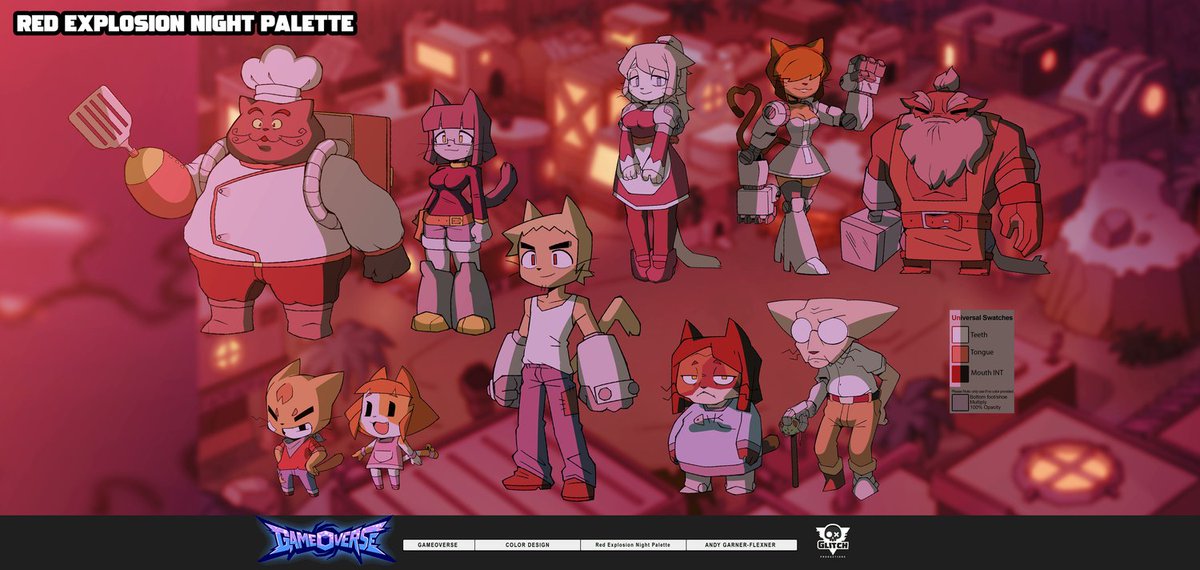 megapmb's tweet photo. I found all those Official Gameoverse Artwork that aren’t on the wiki

I found those on Andy Garner Flexner website !

https://t.co/7kYWuiQWZq

It’s AMAZING

Please go check everything in their website !!

(Their Twitter and Insta is oh_heyyy_andy !!)

#gameoverse https://t.co/yE29hgnAkw