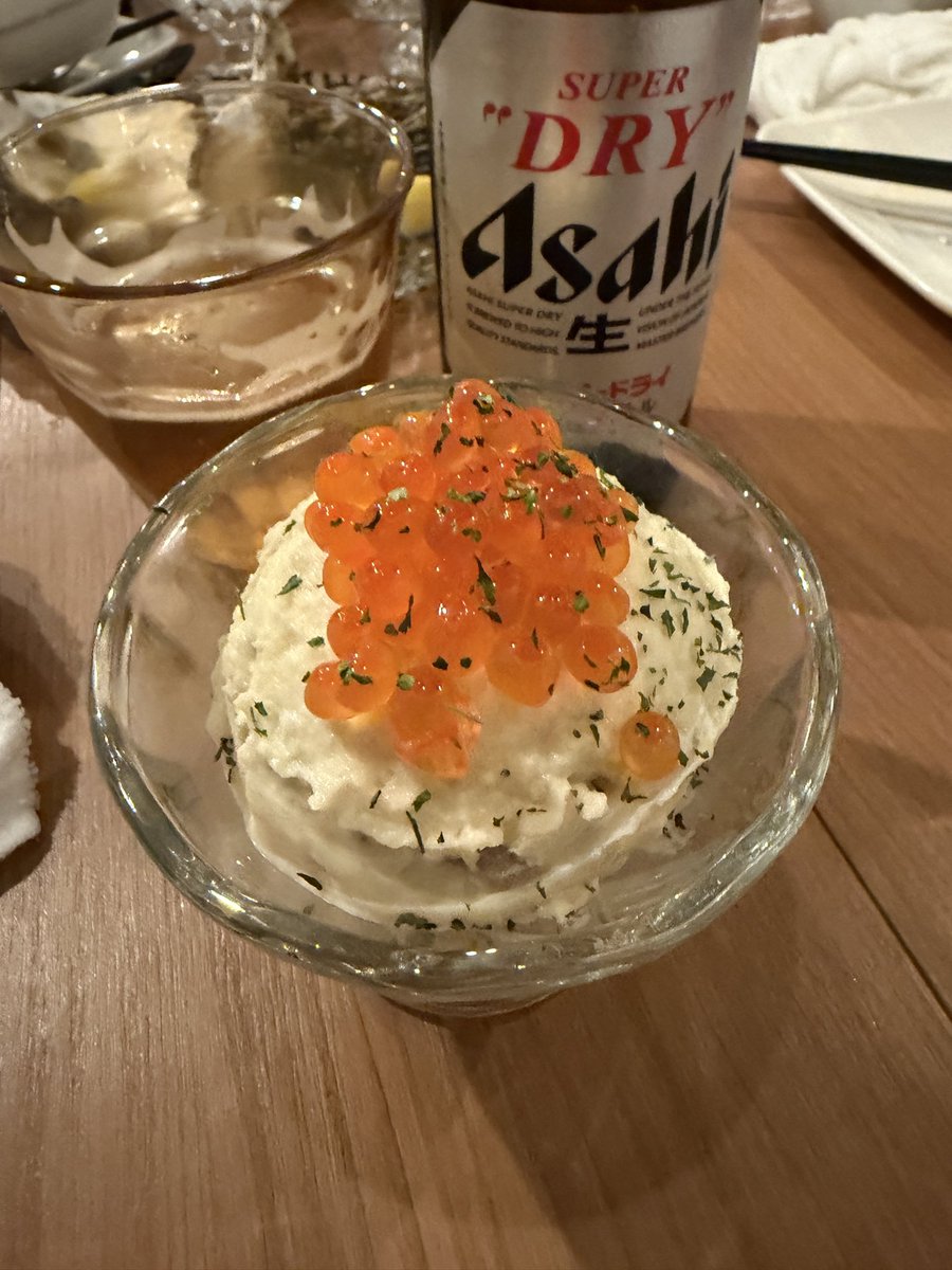bibipooooo's tweet photo. いくらポテサラたべた！テキーラたくさんのんだねる https://t.co/KQ9OJHZhh5
