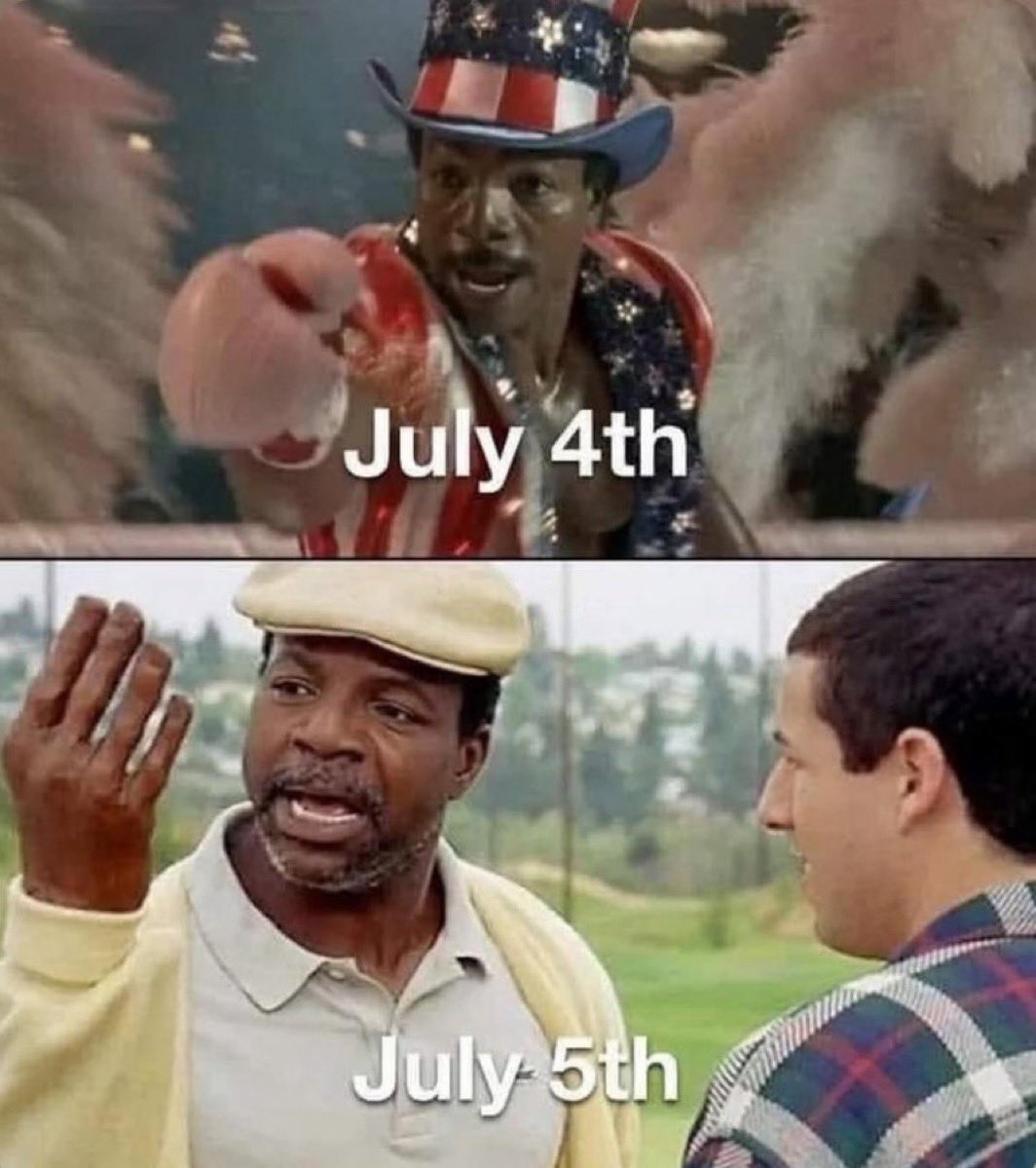 ShooterMcGavin's tweet photo. Friendly reminder to stay safe this Fourth of July weekend https://t.co/XgVxh1jnMc