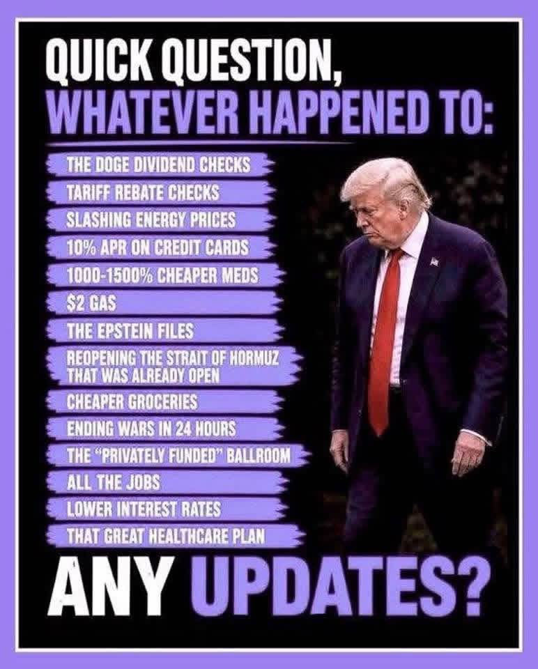 hurrikanepdx's tweet photo. @realDonaldTrump @POTUS I guess focused on bribes and corruption… #FuckTrump #DonaldTrump #trumplovestheinflation https://t.co/DG740HpGMz