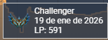 zhaher_'s tweet photo. me salio en recomendado de twitch un tipo que tenia en titulo JUNGLA CHALLENGER, le reviso el perfil al jungla challenger y el bro duro 3 dias en early season chall 🔥 https://t.co/WTVN2j8qHU