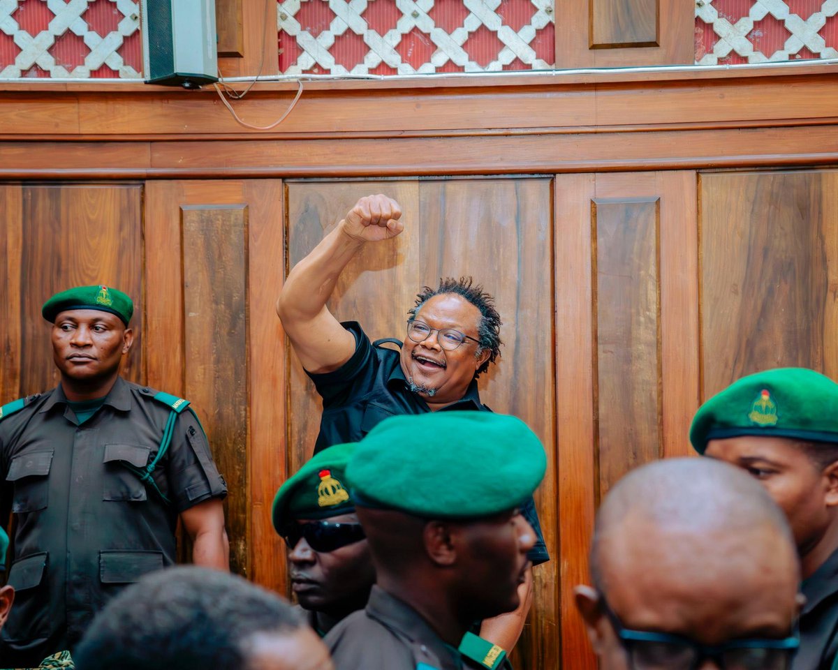 TitoMagoti's tweet photo. It goes without saying that my guy Tundu Lissu’s resolve and commitment to the cause is exceptionally unbelievable!💪🏽 

Hang in there and see what the Lord will do for you and the Nation🇹🇿 you dearly love. 

Uwe hodari na moyo wa ushujaa.

Mungu akulinde dhidi ya hila za waovu🙏🏽 https://t.co/YUuFk8kN95